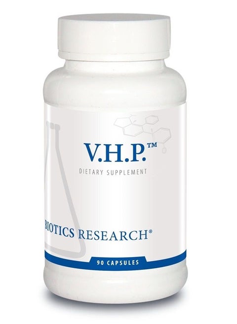 Research V.H.P. – Valerian, Hops, Passionflower, GABA, Anxiolytic, Relaxation Formula, 90 Capsules