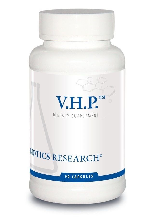 Research V.H.P. – Valerian, Hops, Passionflower, GABA, Anxiolytic, Relaxation Formula, 90 Capsules