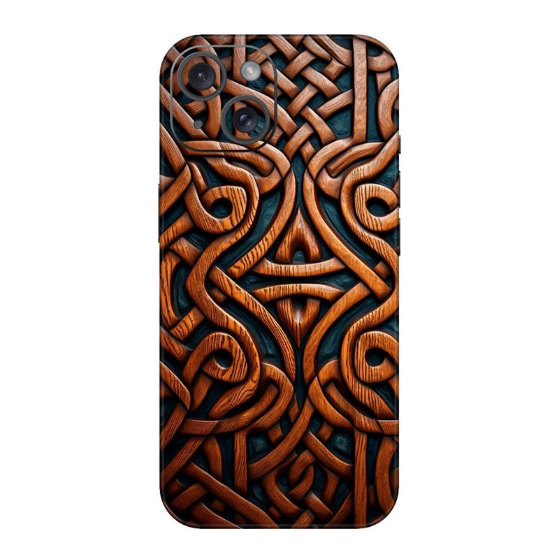 WRAP CRAFT Mobile Skin Sticker Compatible with Apple iPhone 15 Skin Not Back Cover, Camera & Back Protector Mobile Skin Wrap; Apple 15-KE-113 - Image 1