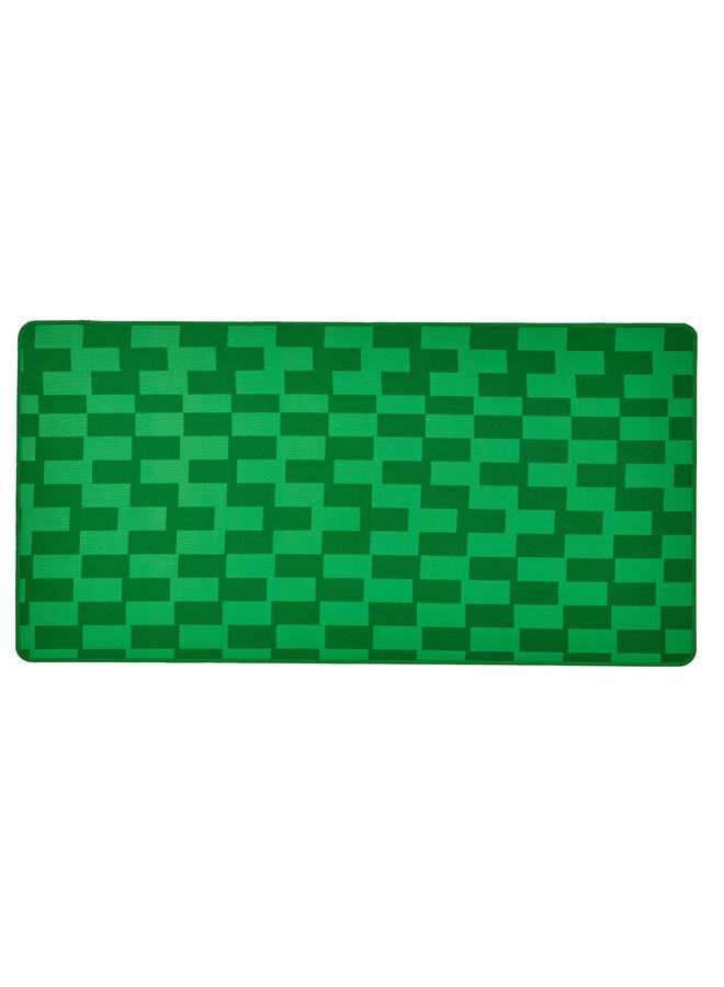 erorex Gaming mouse pad, green/patterned, 40x80 cm - Image 1