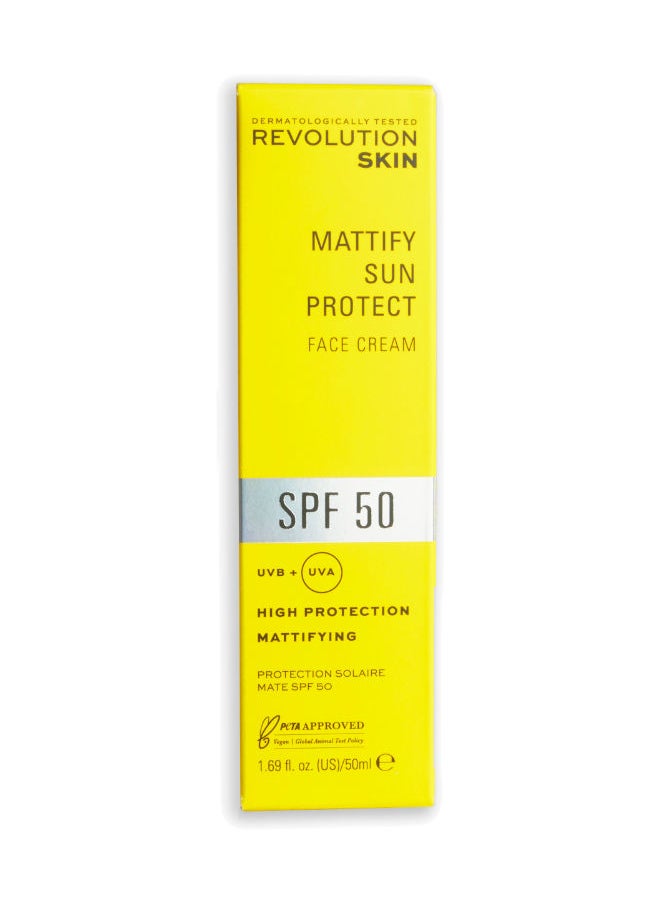 REVOLUTION - Revolution Skincare SPF 50 Matt Protect Sunscreen - Image 1