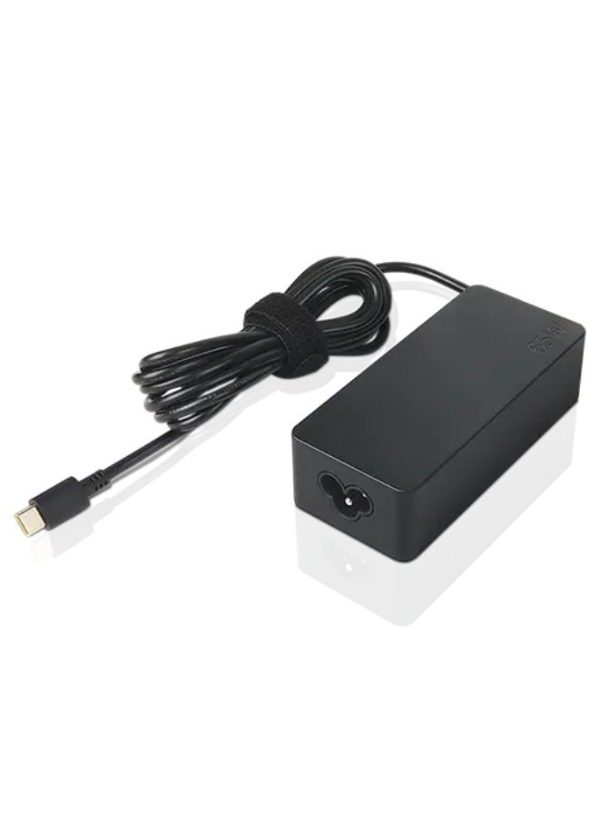 Lenovo USB-C 65W AC Adapter(UK) Black - Image 2