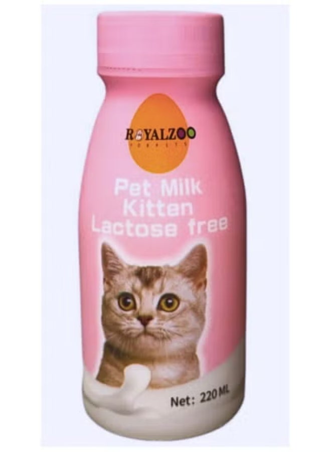 رويالزو حليب قطط – تركيبة خالية من اللاكتوز لتغذية الهررة  220 مل - Image 2