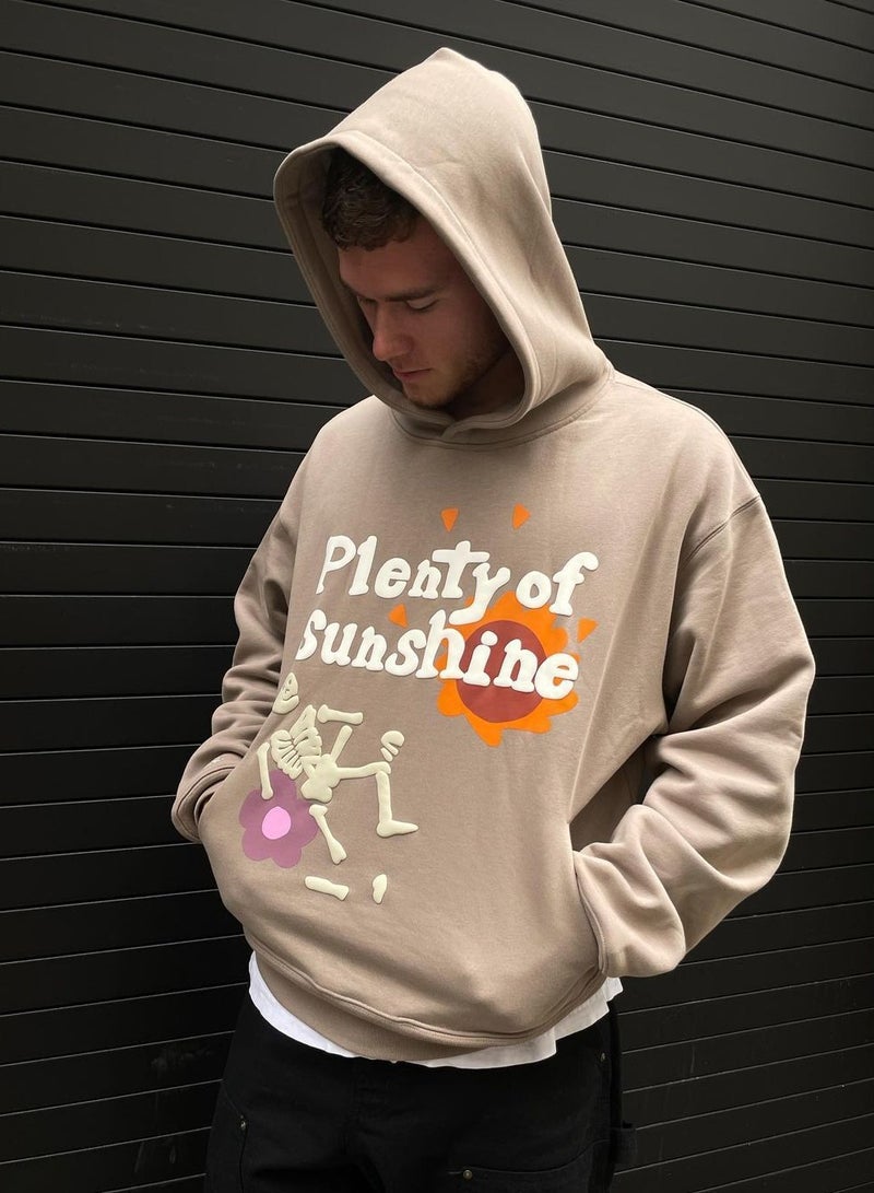CPFM Letter Print Hoodie – Vintage Kanye-Inspired Streetwear Unisex Pullover  - Image 1