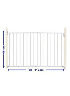dreambaby Dreambaby Arizona Extenda Baby Safety Gate - Hardware Mounted Gates - with Adjustable Width from 26.75-44 inches - White - Model L2164BB  - Image 5