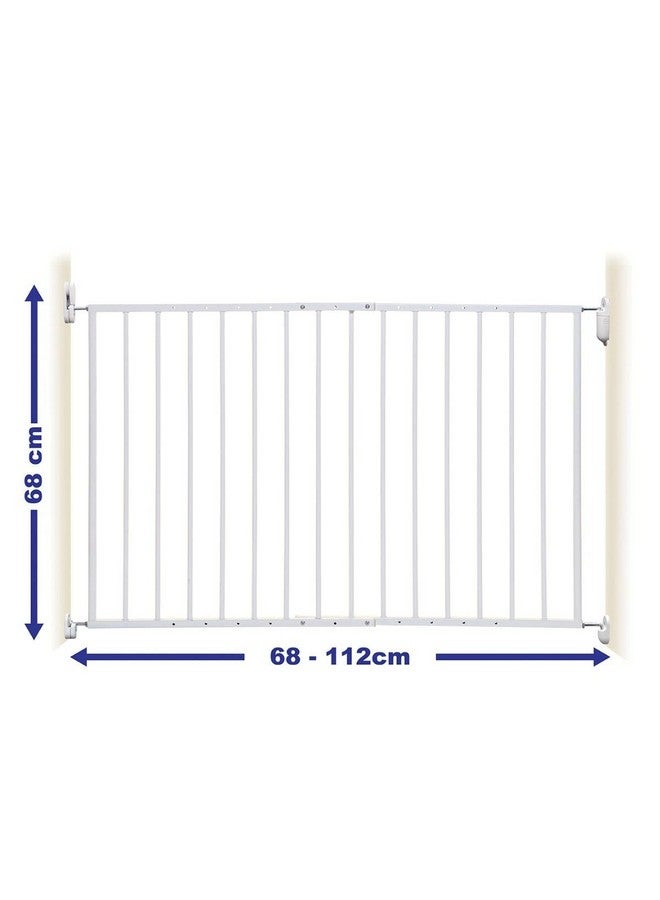 Dreambaby Arizona Extenda Baby Safety Gate - Hardware Mounted Gates - with Adjustable Width from 26.75-44 inches - White - Model L2164BB - Image 5