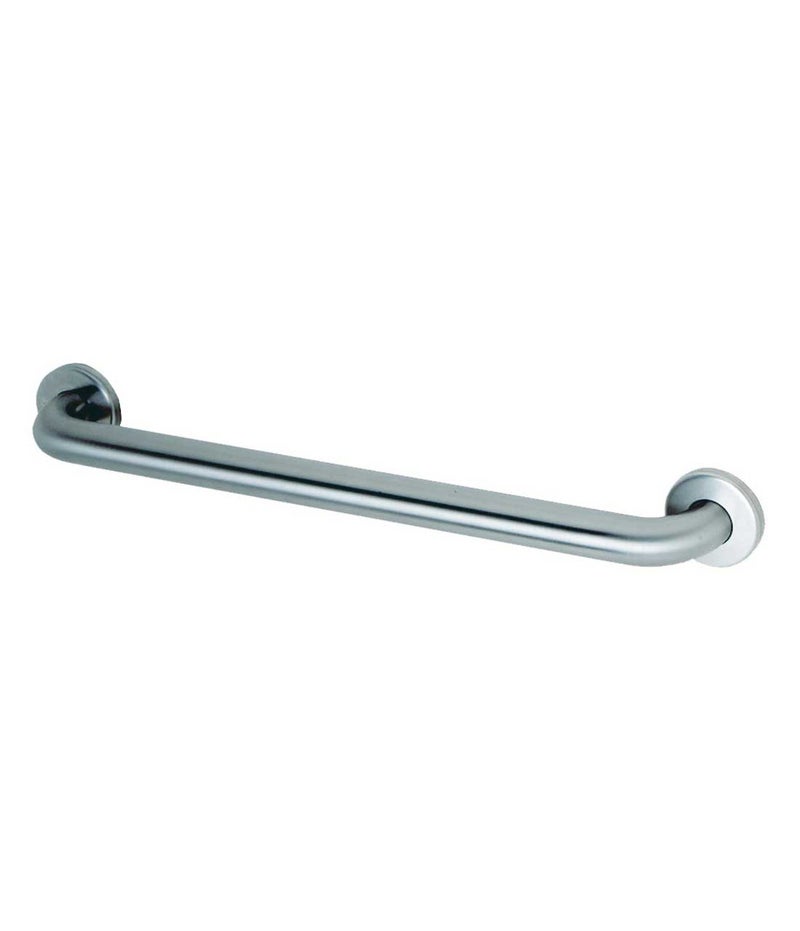 6806X24 Stainless Steel Straight Grab Bar with Satin-Finish, 24" (610mm) Length, 1-1/2″ (38mm) Diameter