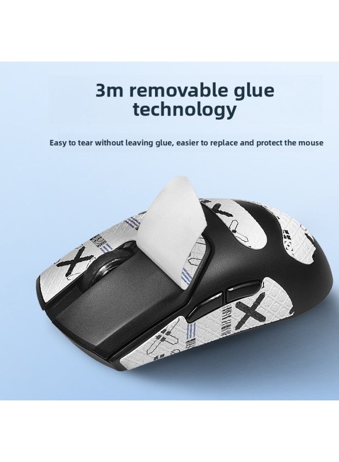 Suitable For G5M Mouse Anti-slip Stickers G5MPRO Stickers All-inclusive Sweat-absorbent Protective Film Wear-resistant Palm Heart Film-Color:[all Inclusive] Gengar Printed Mouse Sticker [free Cleaning Cotton]] - Image 5