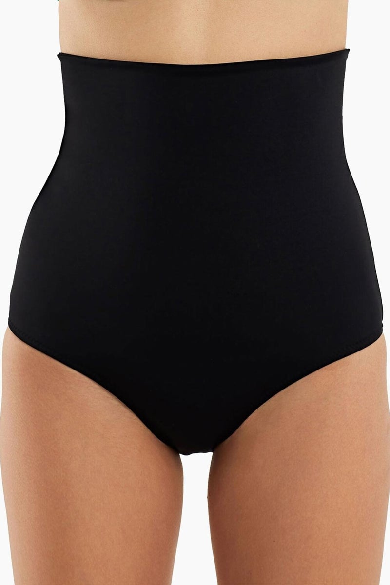 Ayyıldız 63051 Black High Waist Bikini Bottom  - Image 1