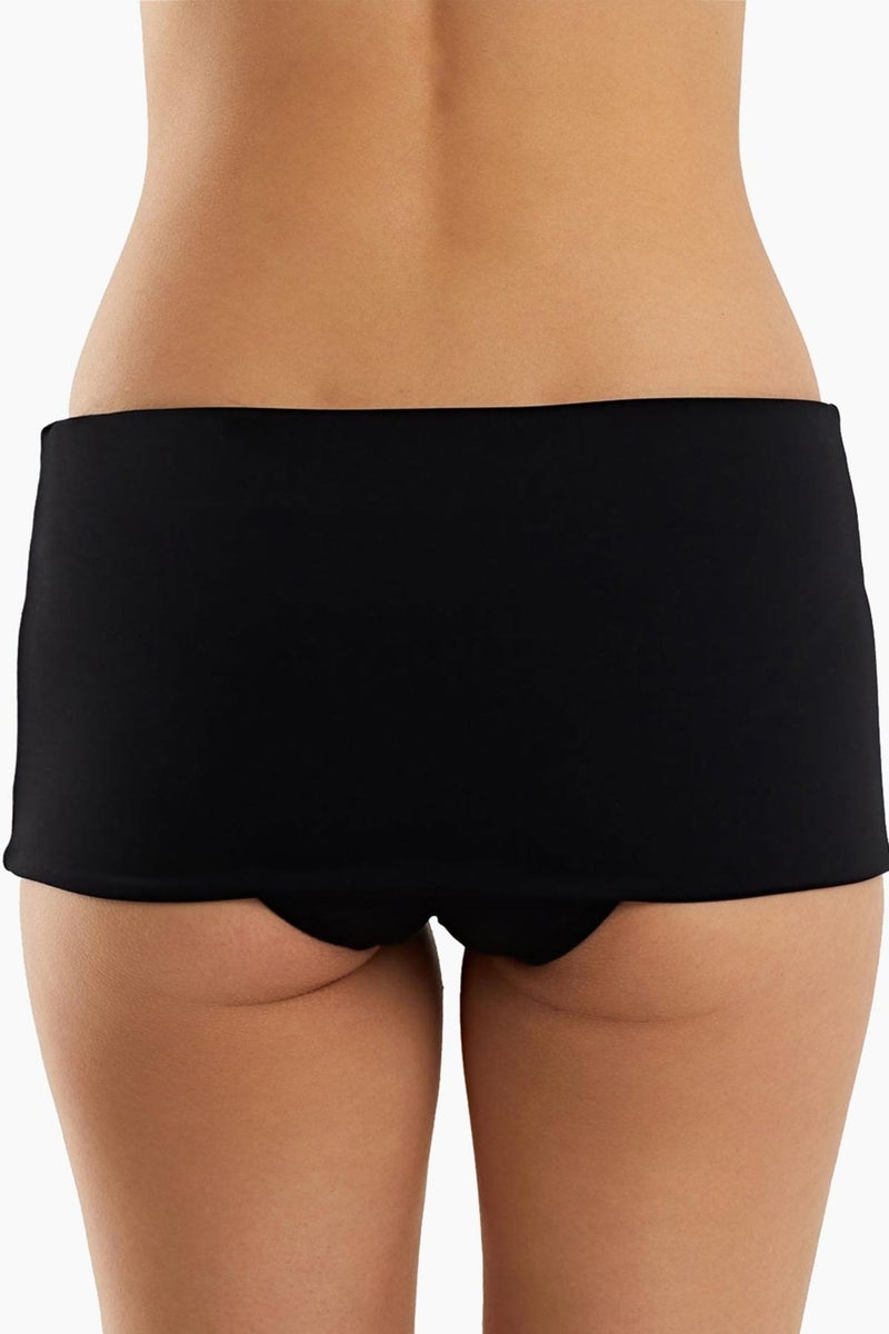Ayyıldız 63051 Black High Waist Bikini Bottom  - Image 3