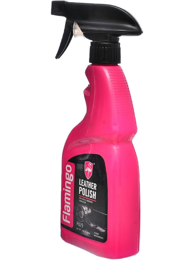 Flamingo Leather Polish 500 ML - Image 2
