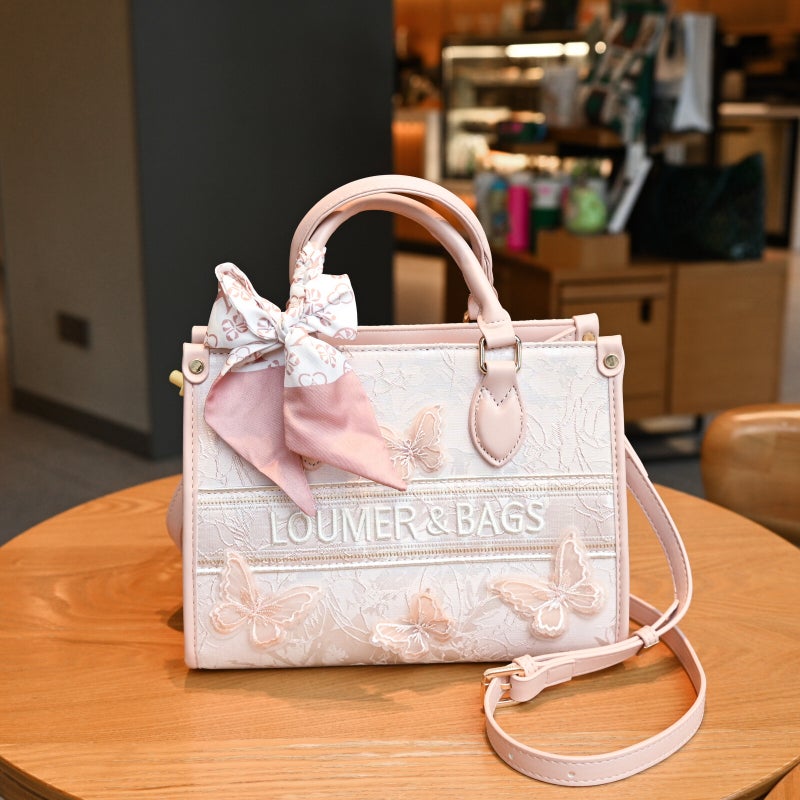High-Grade Large Capacity Lace Embroidered Tote Bag Women'S Fashion Shoulder Crossbody Bag - Image 3