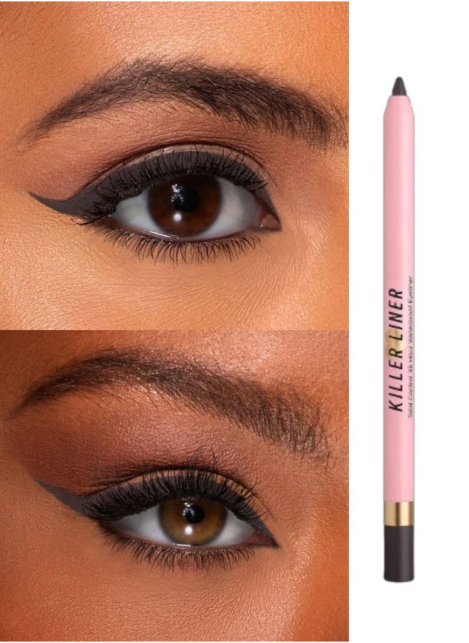 Too FacedCosmetics - Too Faced Killer Liner 36 Hour Waterproof Gel Eyeliner Killer Storm - (Grey) 1.2g - Image 1