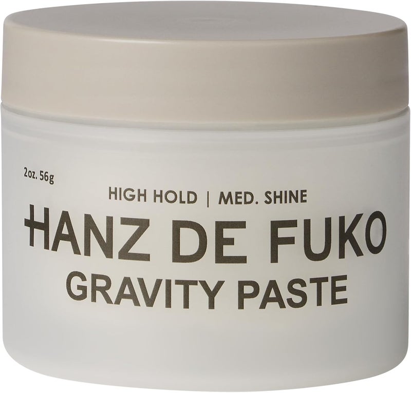 hanz de fuko Gravity Paste – Premium Men’s Hair Styling Pomade – High Hold, Medium Shine Finish – Certified Organic Ingredients, 2 oz. - Image 1