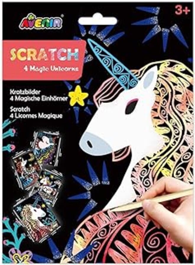 Avenir Scratch-4 Magic Unicorns