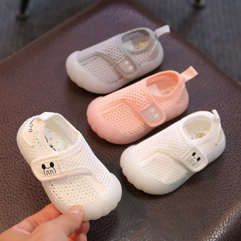 Mesh Sneakers Lightweight Flexible Sole Walking Shoes For Kids Indoor And Outdoor Activities - Image 2