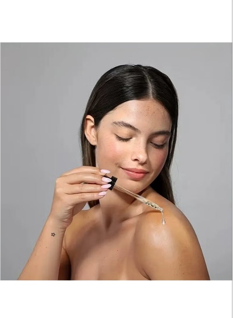 إيكو زيت زهرة الربيع المسائية العضوي للوجه، مع فيتامين، ترطيب عميق، مضاد للشيخوخة، يقلل الخطوط الدقيقة والتجاعيد، يحسن البشرة والشعر 30 مل - Image 5