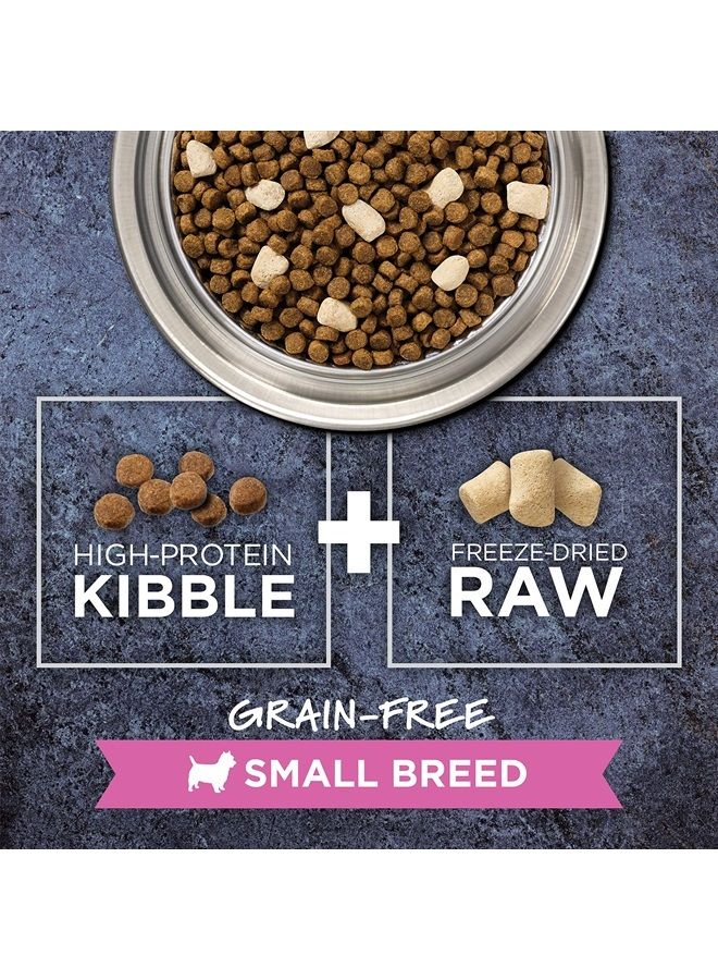 Instinct Raw Boost Small Breed Grain Free Recipe with Real Beef Natural Dry Dog Food, 10 lb. Bag