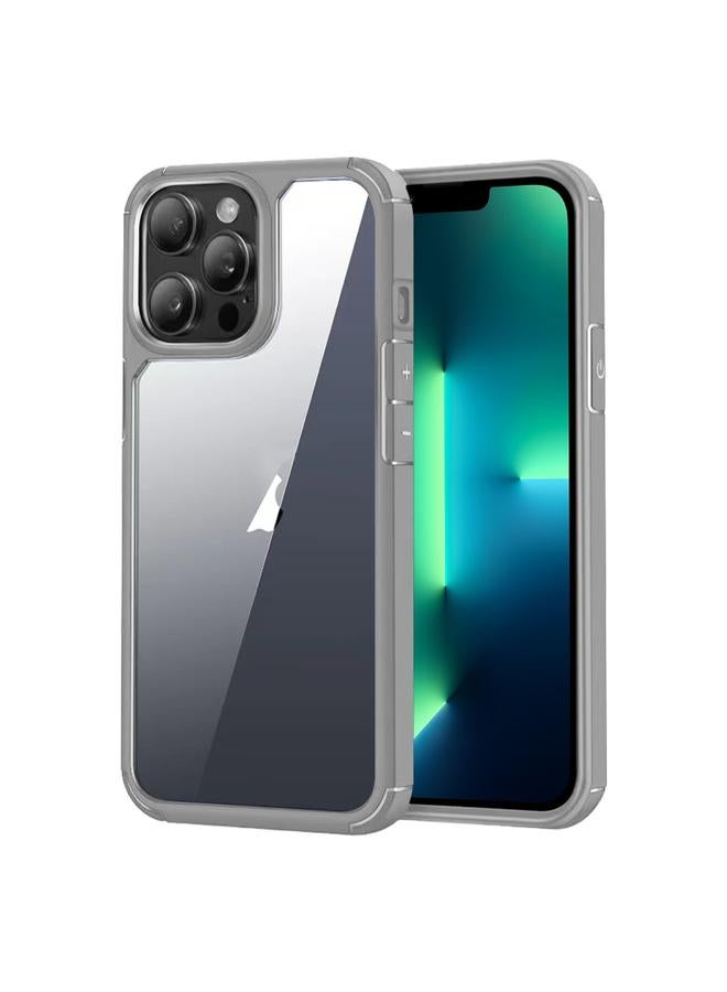 Zaboon Case For iPhone 13 Pro Acrylic+TPU Transparent Shockproof Phone Case - Image 1