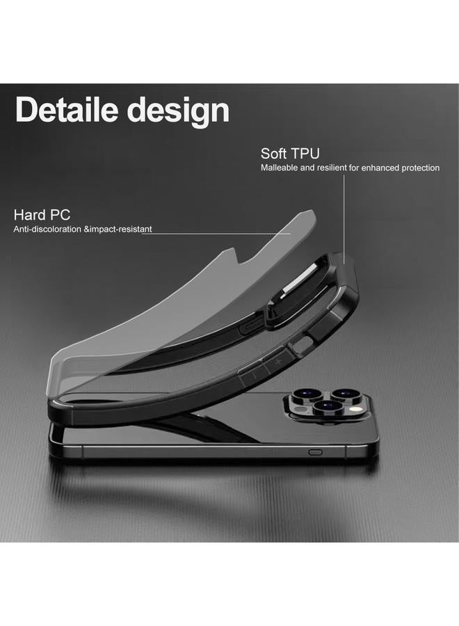 Zaboon Case For iPhone 13 Pro Acrylic+TPU Transparent Shockproof Phone Case - Image 5