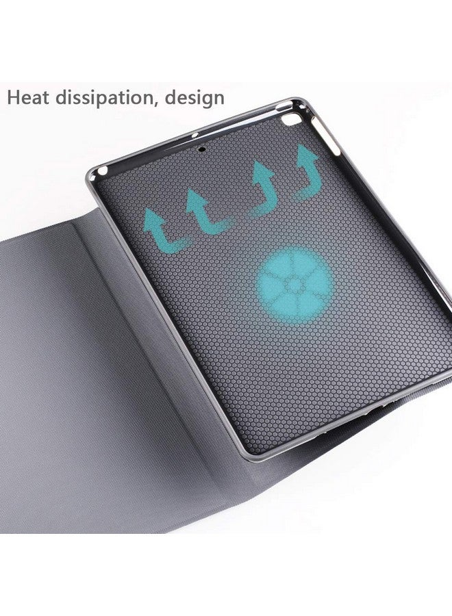 موكا جراب MOCA [ظهر مرن] لجهاز iPad مقاس 10.2 بوصة من الجيل التاسع والثامن والسابع 2021 2020 2019 Launch A2603 A2604 A2605 A2270 A2428 A2429 A2430 A2197 A2198 A2200 غطاء قابل للطي - Image 5