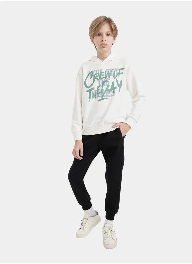 ديفاكتو Relaxed Fit Cargo Joggers with Drawstring by Styli
