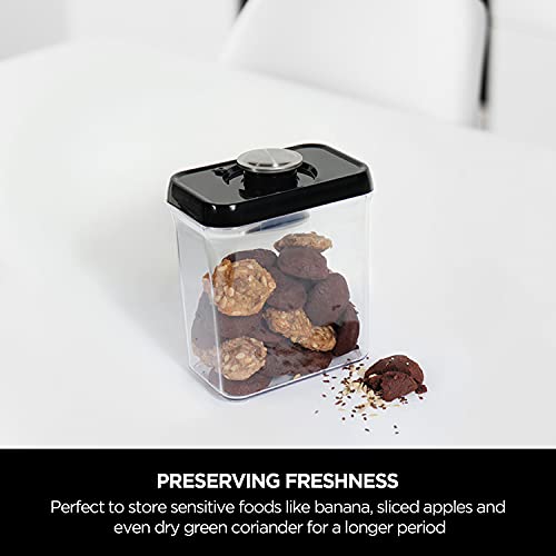 Meyer Vacuum Seal Air Tight Container | Kitchen Storage Containers Set | Plastic Boxes for Storage | Airtight Containers for Fridge | Big Containers for Kitchen | Grocery Storage, Wide, 2000 ML - Image 3