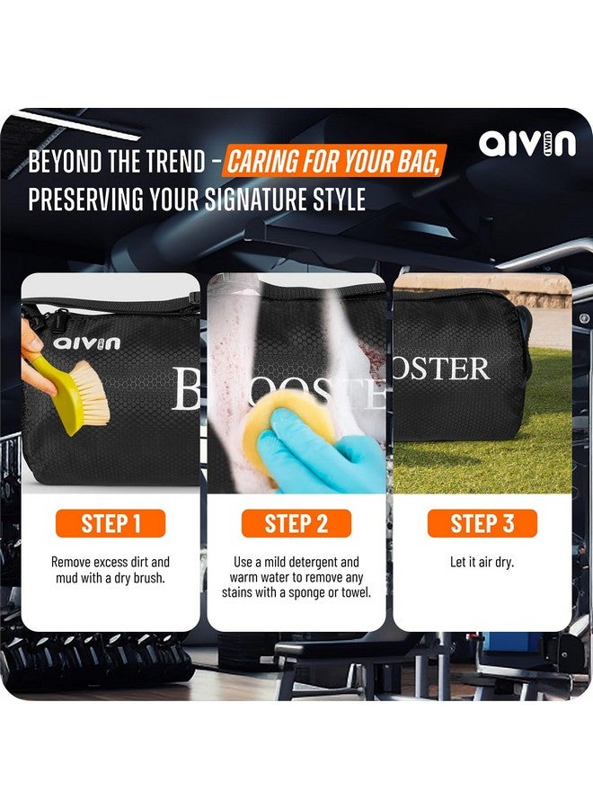 Aivin Booster Multipurpose Gym Bag | Gym Bags | Adjustable Shoulder Bag for Men |Duffle Gym Bags for Men | Fitness Bag|Carry Bags|Sports & Travel Bag|Sports Kit| Duffle Bags Travel - Image 2
