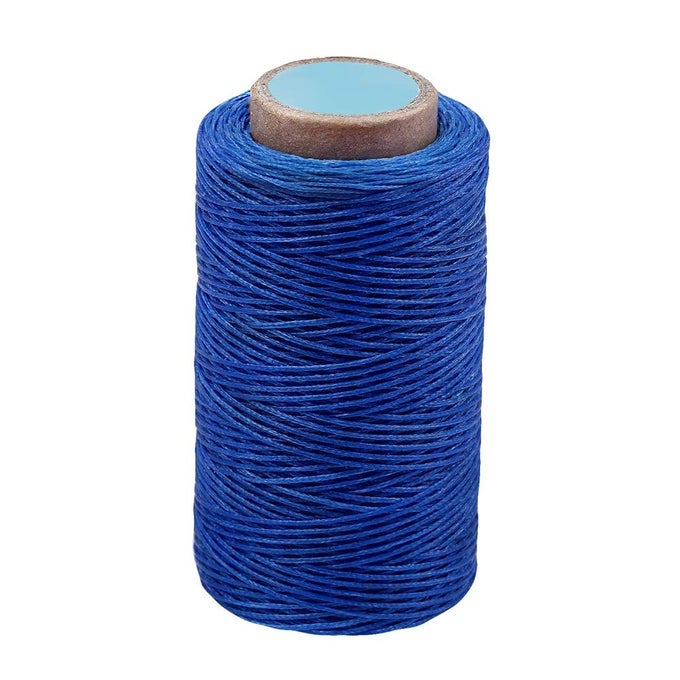 284 YARDS 210D HEAVY DUTY WAXED THREAD FOR LEATHER SEWING UPHOLSTERY HAND SEWING BOOKBINDING SHOE REPAIRING 08MM FLAT WAX FOR LEATHER PROJECTS