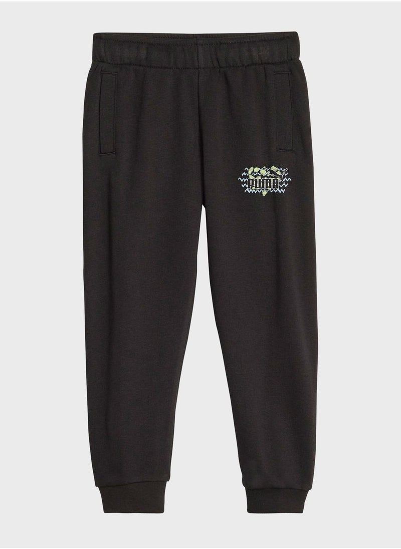 PUMA - Kids Essential Mix Match Sweatpants - Image 1