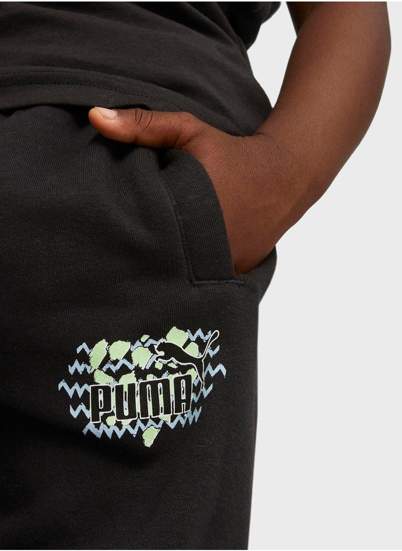 PUMA - Kids Essential Mix Match Sweatpants - Image 1