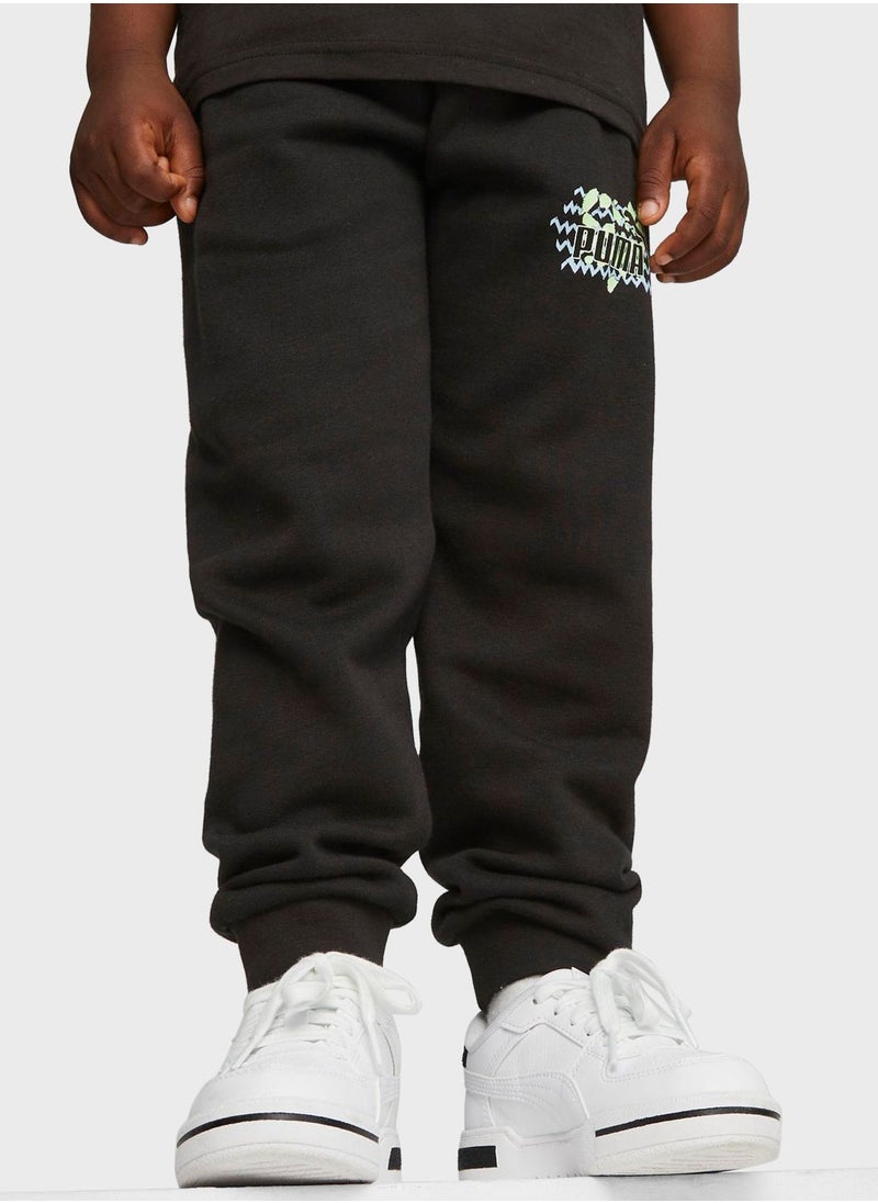 PUMA - Kids Essential Mix Match Sweatpants - Image 1