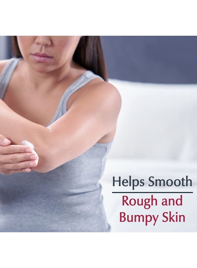 Eucerin Roughness Relief Cream, Fragrance Free Body Cream for Dry Skin, 16 Oz Jar - Image 2