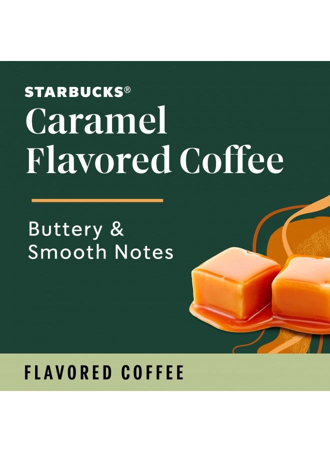 Starbucks K-Cup Coffee Pods—Caramel Flavored Coffee—Naturally Flavored—100% Arabica—1 Box (10 Pods)  - Image 3