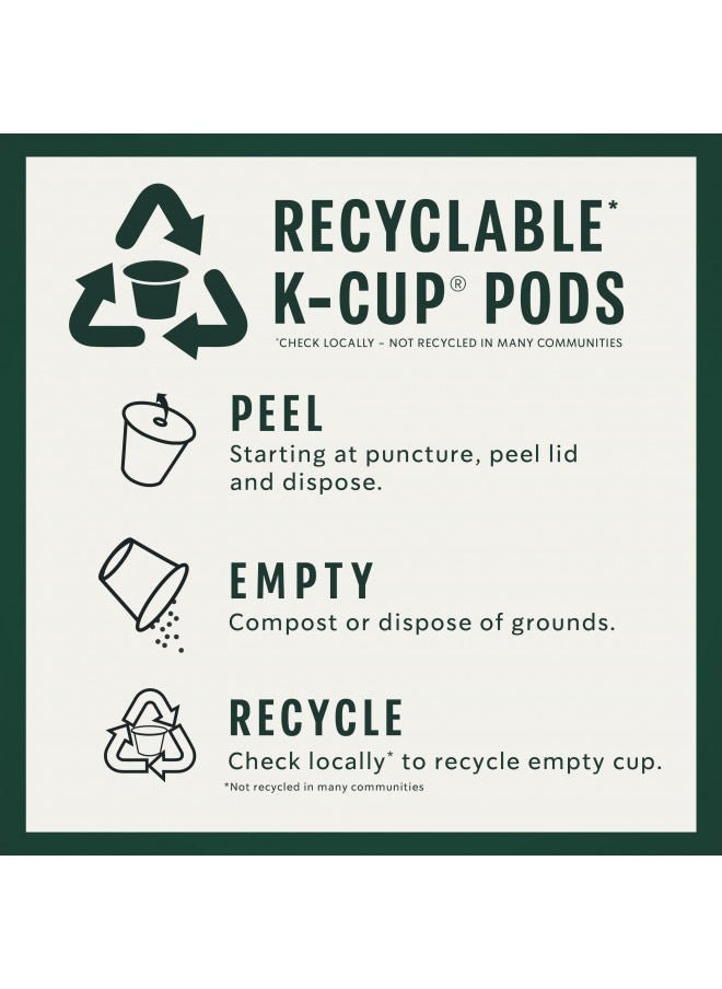 Starbucks K-Cup Coffee Pods—Caramel Flavored Coffee—Naturally Flavored—100% Arabica—1 Box (10 Pods)  - Image 2