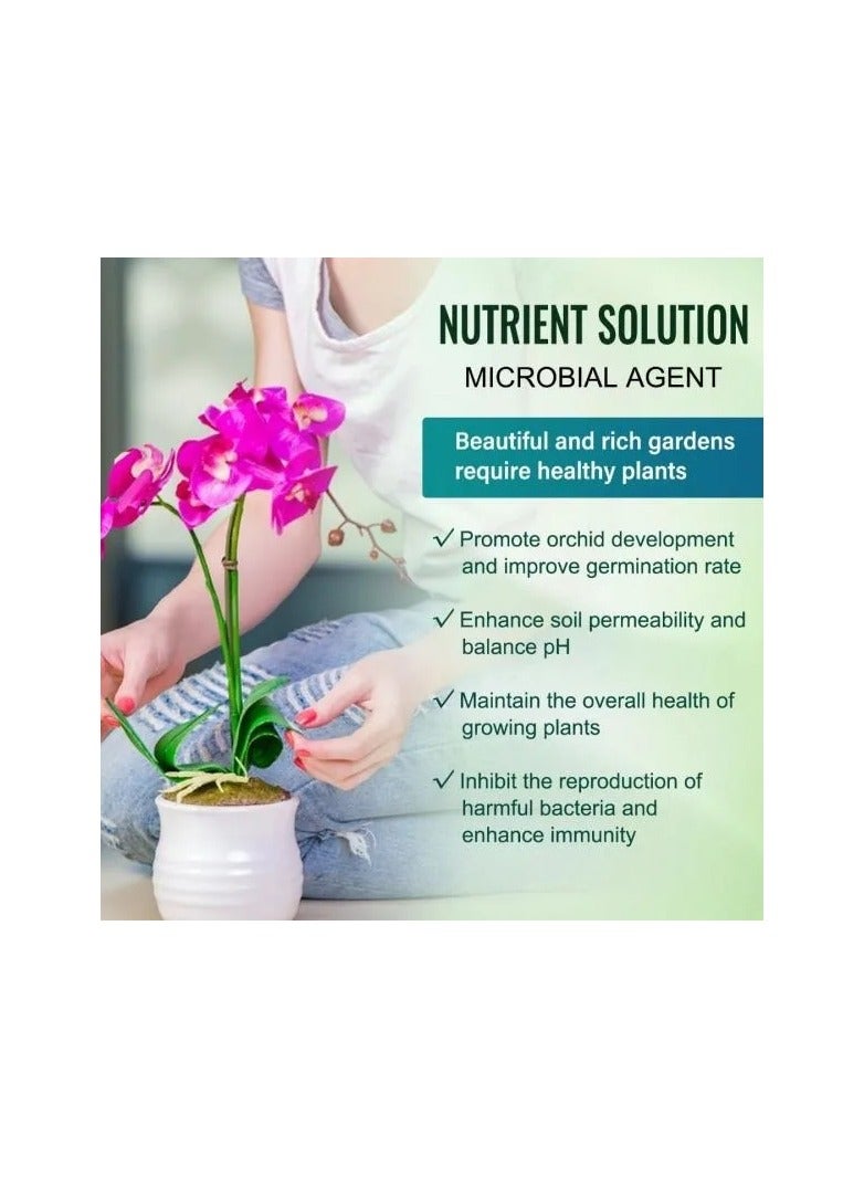 Generic 2-Bottles 50ml+100ml Orchids Plant Concentrated Nutrient Solution,Fast Rooting Plant Growth Enhancer  - Image 4