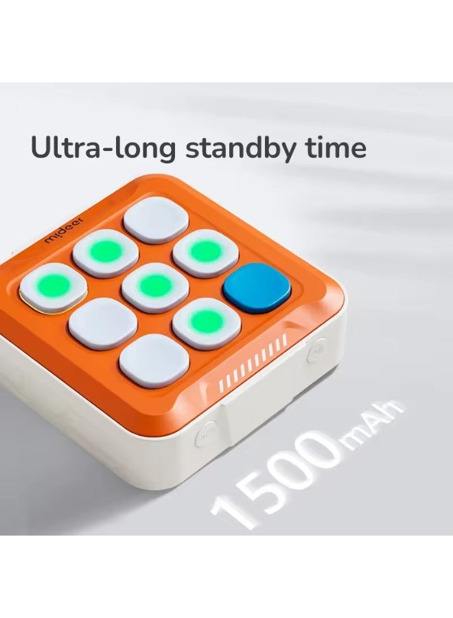MiDeer AI Smart Tic Tac Toe Game Console for Kids – Interactive Electronic Brain Game with 6 Game Modes, Memory & Strategy Learning Toy, Portable STEM Educational Game for Children Age 3+ - Image 3