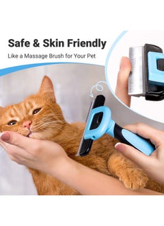 MIU COLOR Pet Grooming Brush, Deshedding Tool For Dogs & Cats, Effectively Reduces Shedding By Up To 95% For Short Medium And Long Pet Hair  - Image 5