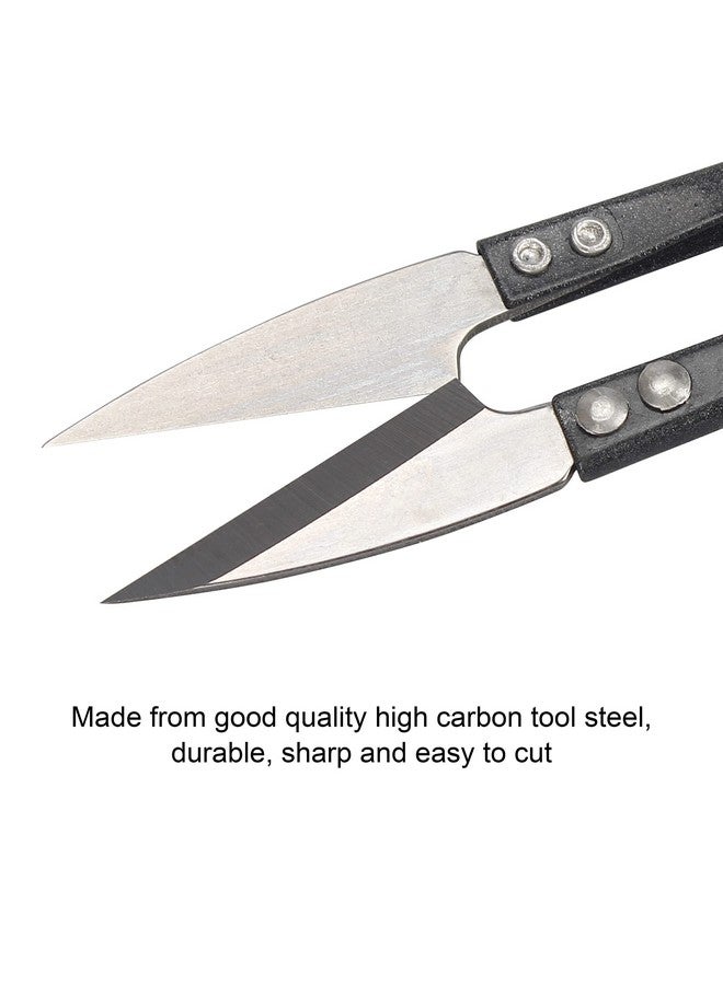 Ryalan Sewing Scissors Yarn Thread Cutter 4.1Inch Mini Small Snips Trimming Nipper Made Of Highcarbon Steel Thread Diy Supplies For Stitch Embroidery Knitting Crafts (1 Black) - Image 4