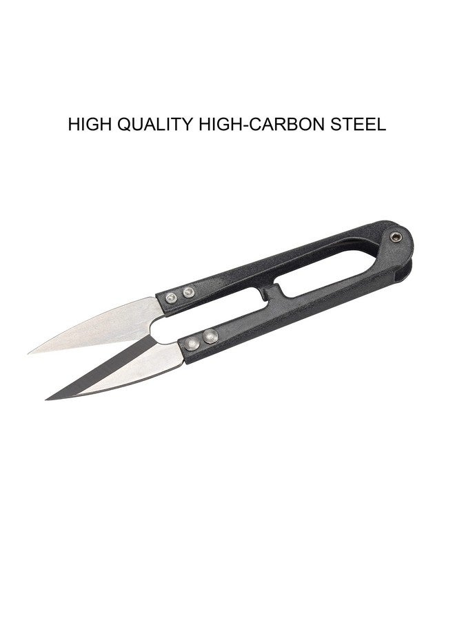 Ryalan Sewing Scissors Yarn Thread Cutter 4.1Inch Mini Small Snips Trimming Nipper Made Of Highcarbon Steel Thread Diy Supplies For Stitch Embroidery Knitting Crafts (1 Black) - Image 3