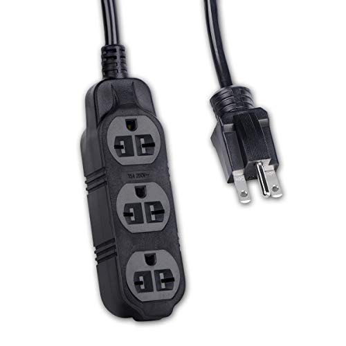 Yodotek 15FT Nema 6-15P 14 Gauge SJTW Power Cord, 15A 220/240V Power Extension Cord Power Stirp for Led Grow Lights, Digital Ballast - Image 1