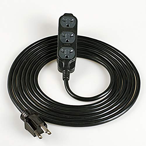 Yodotek 15FT Nema 6-15P 14 Gauge SJTW Power Cord, 15A 220/240V Power Extension Cord Power Stirp for Led Grow Lights, Digital Ballast - Image 2
