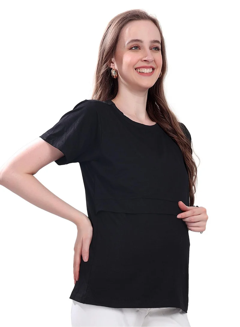 TUMMY  TUMMY Double Layered Maternity Nursing Top Combo Pack of 2pc for Women | Best Price UAE