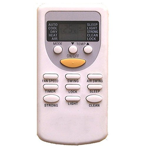 CHIGO Replacement Air Conditioner Remote Control for Yonan Sairon JBS Transco Fujiya Turbo Air lux Celestial Hoffwel Tristar Cartel Nakatomy El - Image 1