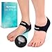 VEACAN 2 Pairs Plantar Fasciitis Heel Protectors Heel Cups for Pain Relief Achilles Tendonitis Support Heel Cushion Inserts for Walking Sports Yoga Home UseW 9513M 8514 - Image 1