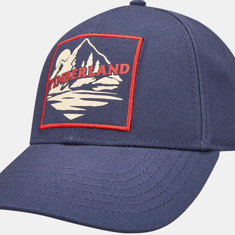 Timberland Mountain Patch Baseball Cap