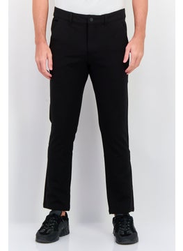 Men Slim Fit Solid Chino Pants, Black - pzsku/Z34337B924EC7DE020325Z/45/_/1737642070/4b4d1b74-f55f-45d1-9b33-4a5573eb97f4