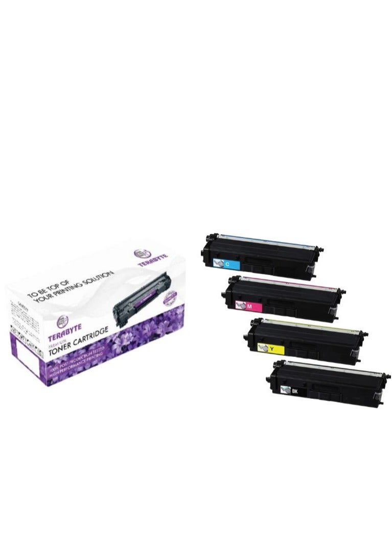 Terabyte 4-Piece Compatible Toner Cartridge Set CF350/CF351/CF352/CF353 Black/Cyan/Yellow/Magenta - Image 2