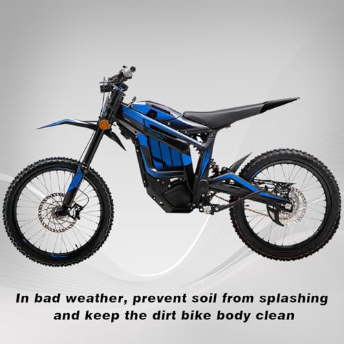 CHANGCHENG Rear Fender for Talaria - Protector Plastic Motorcycle Fender Mudguard for Talaria Sting MX3 MX4 MX5 Electric Dirt Bike Black - Image 4