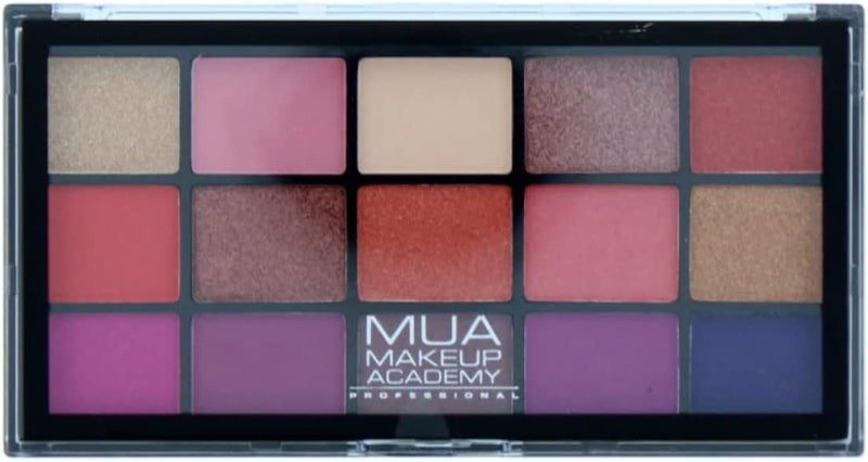 MUA Make Up Academy Professional 15 Shade Eyeshadow Palette Cosmic Vixen